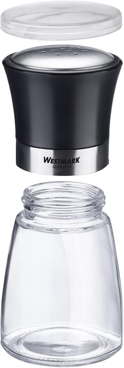 Westmark Gewürzstreuer-Display, Inhalt: 6 Stück, Mit Aromadeckel, Feines Lochbild, Fassungsvermögen: