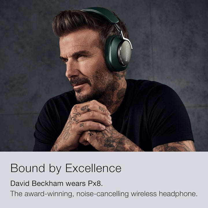 Bowers & Wilkins Px8 Over-Ear-Kopfhörer mit Geräuschunterdrückung, kabellos, Bluetooth 5.0, Schnelll