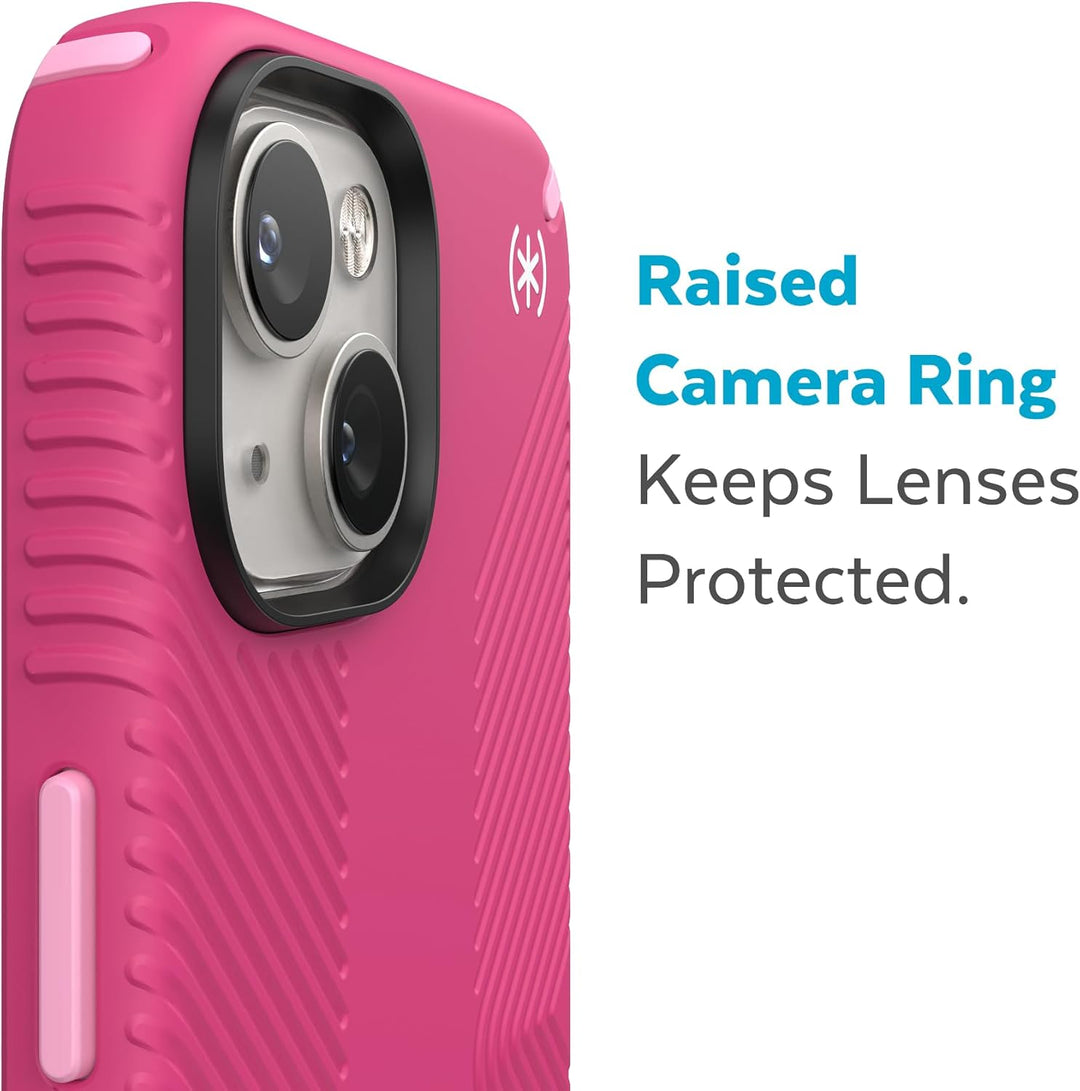 Speck Presidio Grip Schutzhülle für Apple iPhone 14 Plus Digital rosa Digital Pink/Blossom Pink/Weis