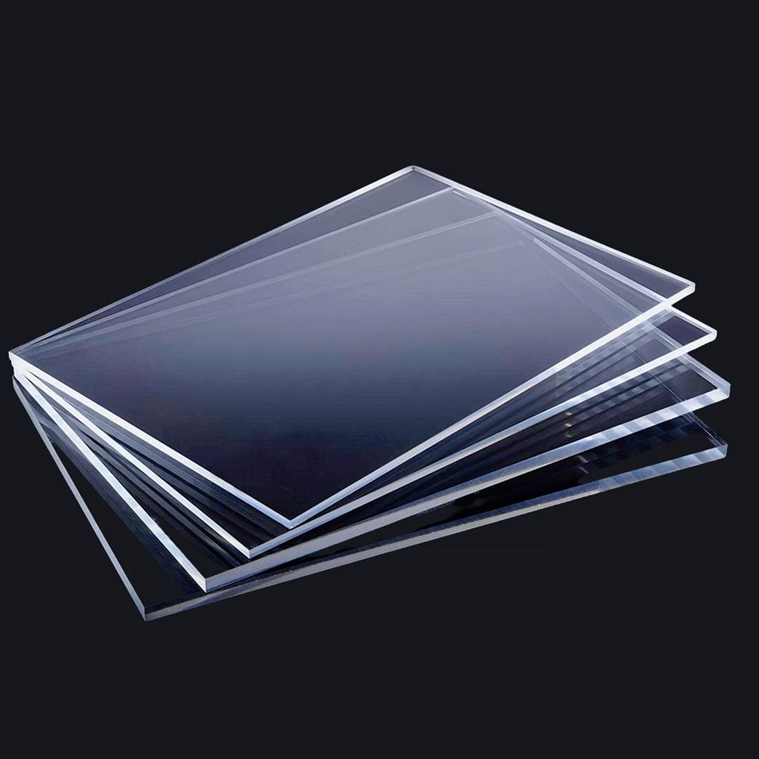 Acrylglas Platte 100x220cm 2mm dick PMMA Glas-Klar Robust - Zuschnitt nach Mass Acryl-Scheibe Transp