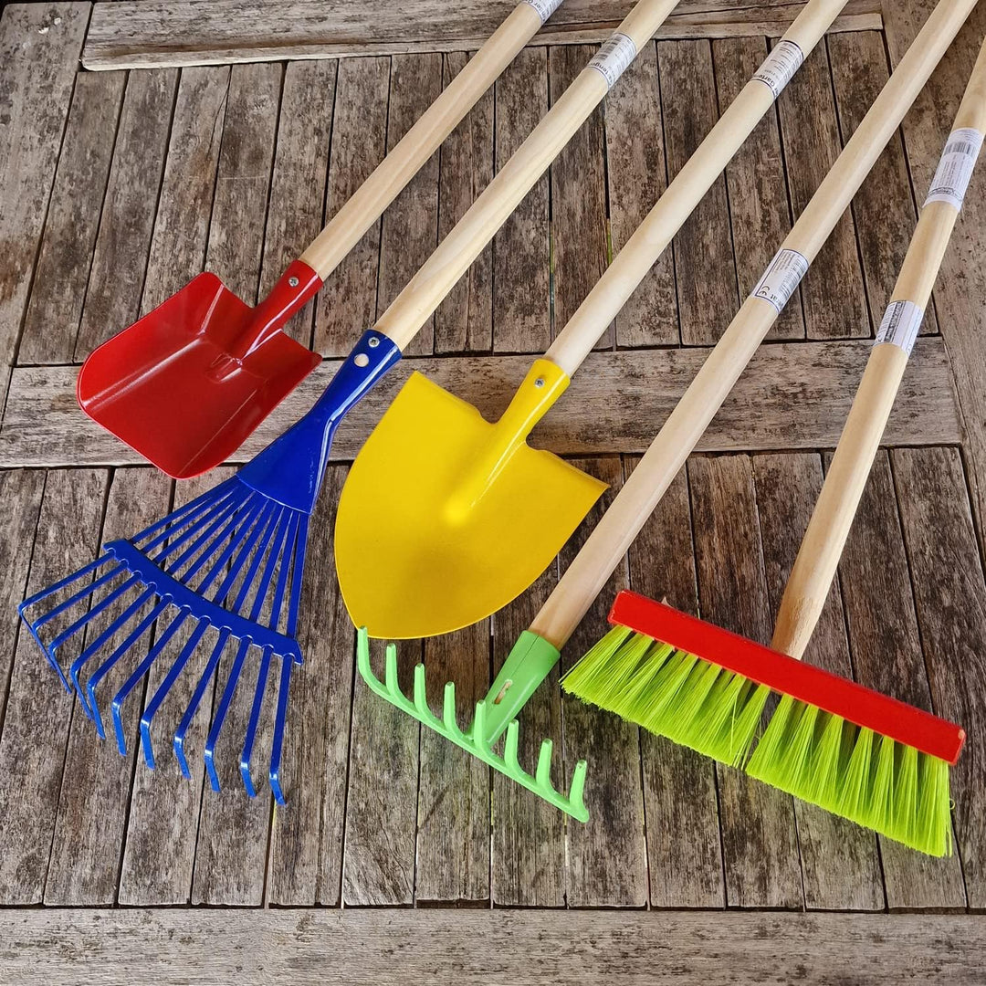 Kinder Gartengeräte Kindergartengeräte 1 von 8, Kinder Garten Werkzeuge Geräte Schaufel, Besen, Rech