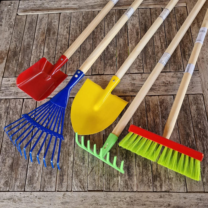 Kinder Gartengeräte Kindergartengeräte 1 von 8, Kinder Garten Werkzeuge Geräte Schaufel, Besen, Rech