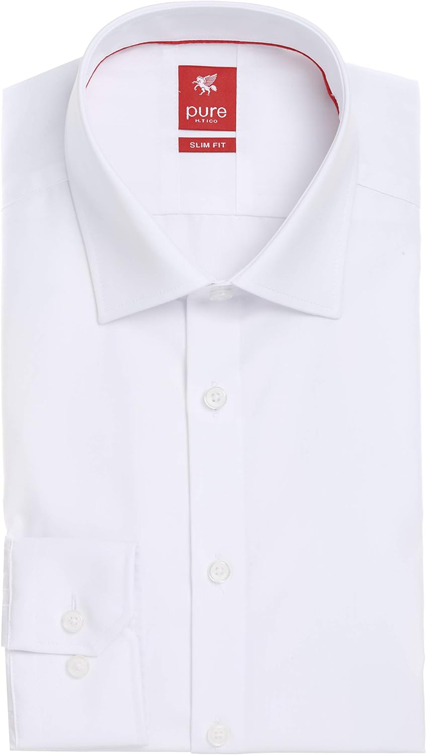3330-784 Pure- City Hemd Red Langarm