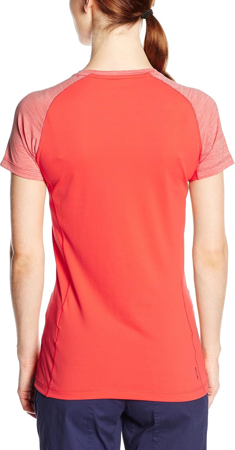 SALEWA Damen PEDROC DRY T-Shirt 36 Hot Coral, 36 Hot Coral