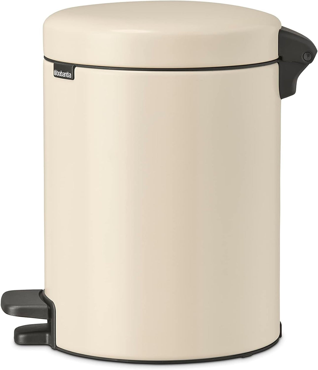 Brabantia - NewIcon Treteimer 5L - Kleiner Abfalleimer für Bad oder Toilette - Sanft Schliessender D