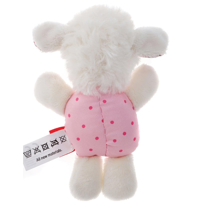 SIGIKID 41189 Rassel Schaf Red Stars Mädchen und Jungen Babyspielzeug empfohlen ab Geburt rosa & 411