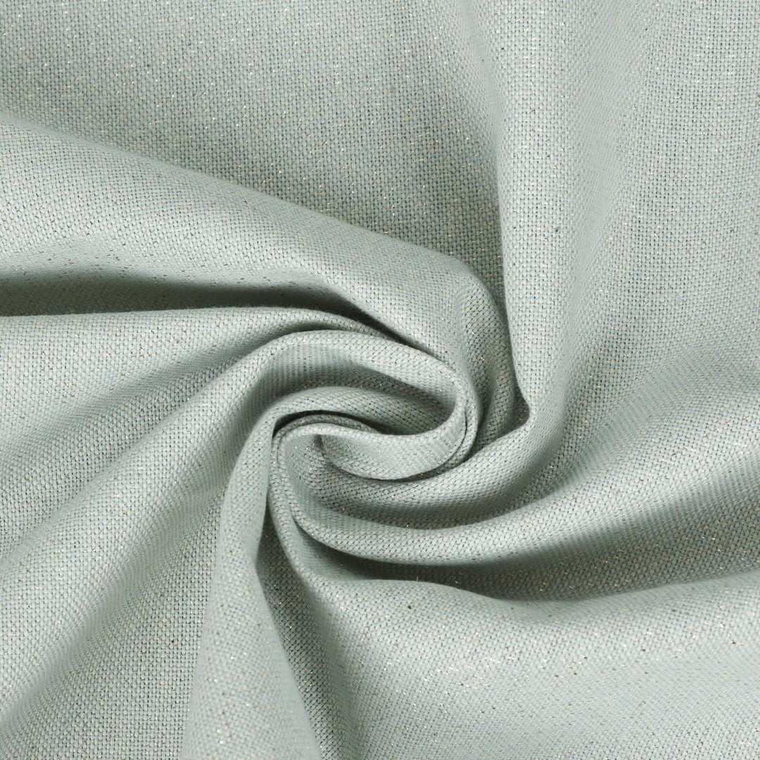 SCHÖNER LEBEN. Zugluftstopper Lurexeffekte Glamour Uni Mint Gold, Auswahl:80cm Länge ca. 80x15x15cm