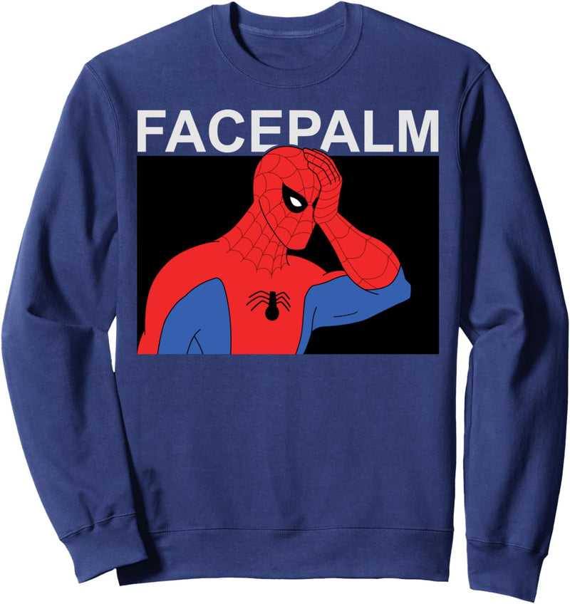 Marvel Spider-Man Facepalm Sweatshirt