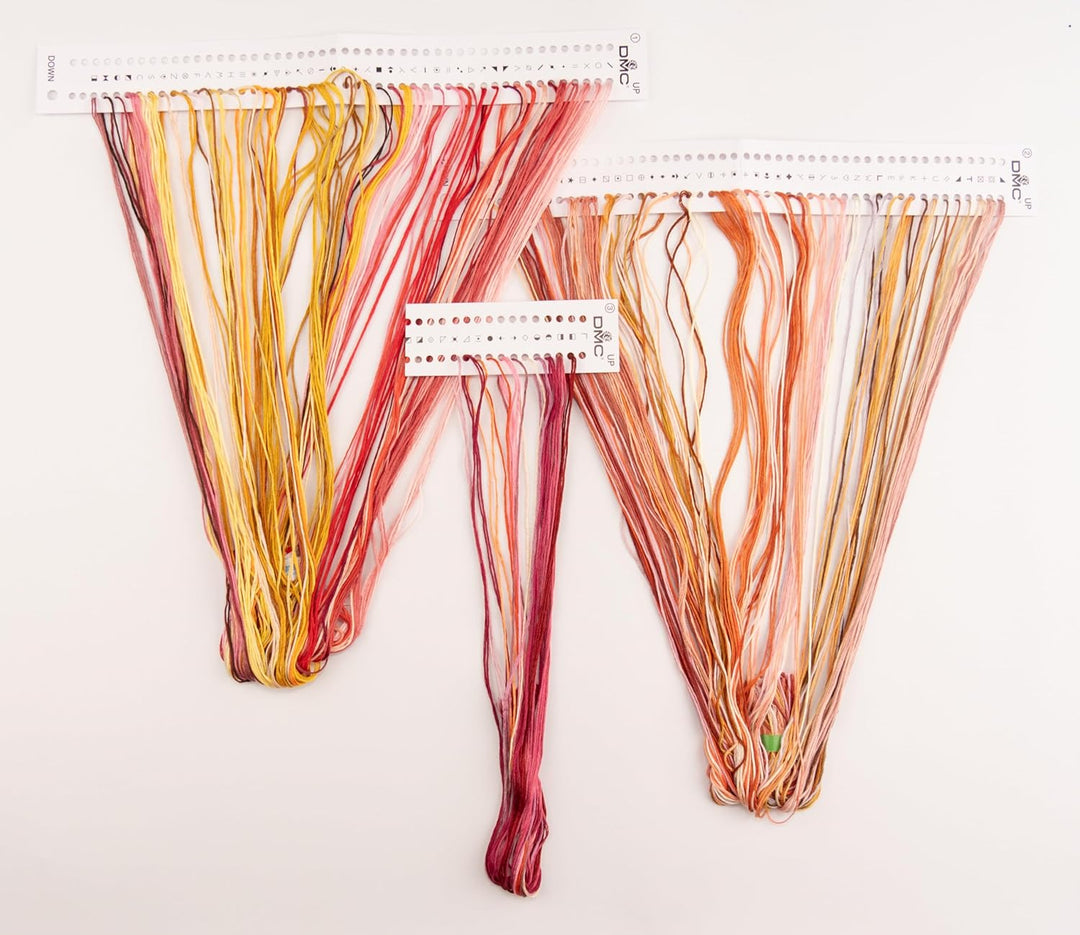 Thea Gouverneur - Kreuzstich-Set - Kissen mit Dahlia - Aida - 16 Count - Für Erwachsene - 441A 2 x 2