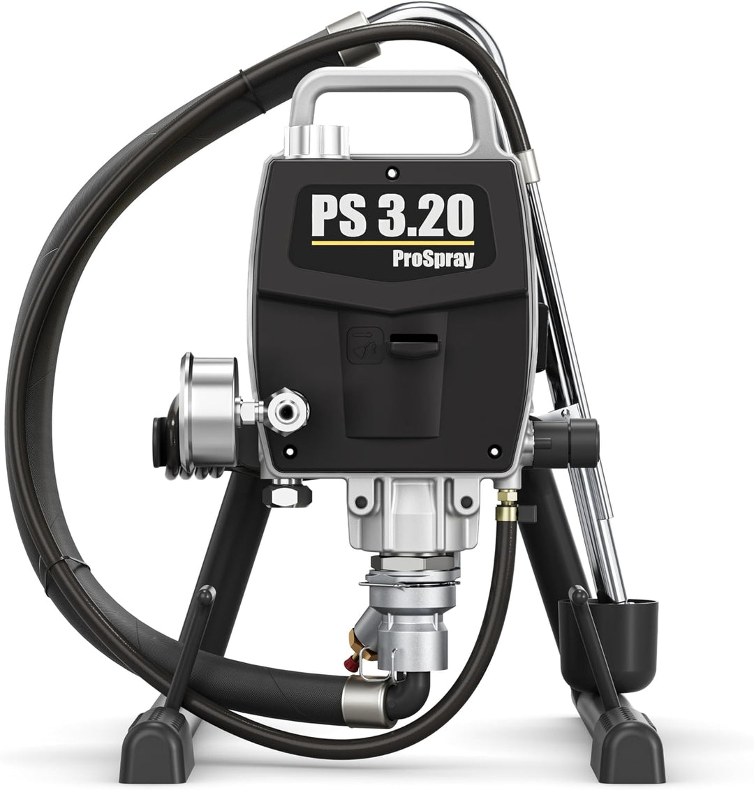 WAGNER Kolbenpumpe ProSpray 3.20 – für Airless-Einsteiger-Max, Fördermenge 2,0 l-min, HD-Schlauch DN