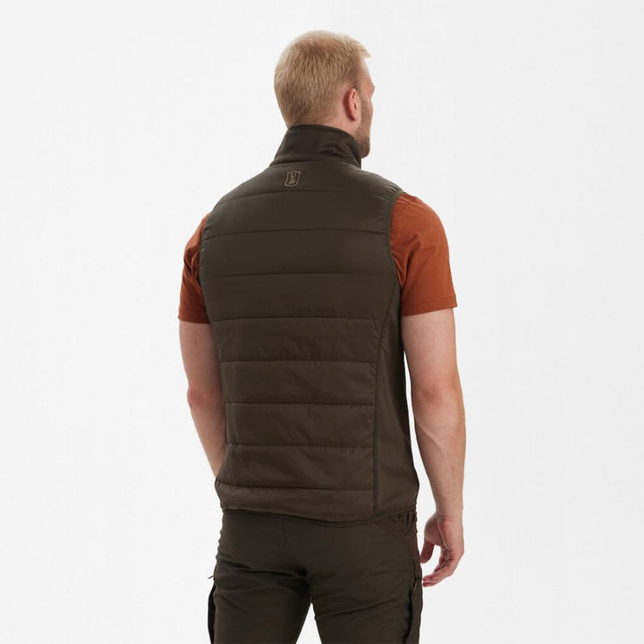 Deerhunter Heat Padded Waistcoat Wood L Grün, L Grün