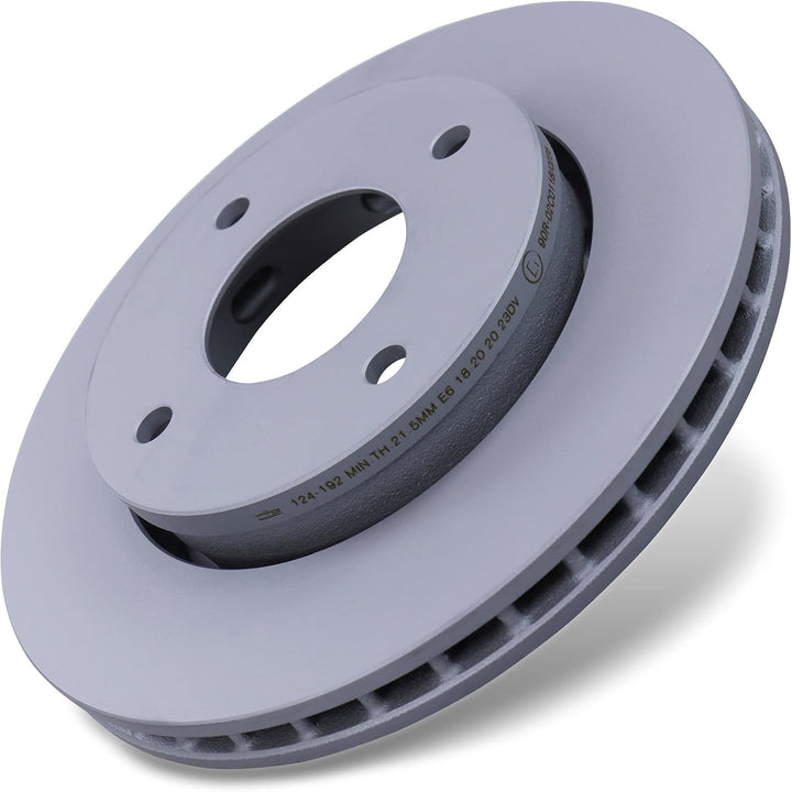 ATE Bremsenset Vorderachse inkl. Bremsscheiben vorne Ø 256 mm und Bremsbeläge vorne Kompatibel mit M