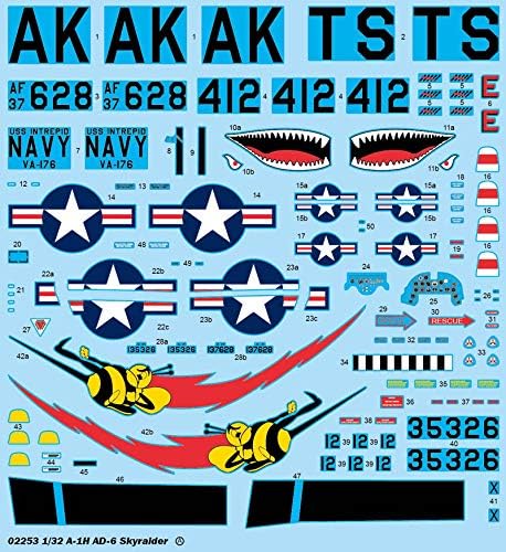Trumpeter 02253 Modellbausatz A-1H AD-6 Skyraider