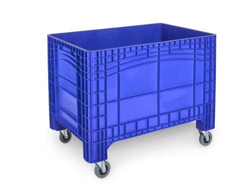 Grossbehälter 1200x800x950 mm mit 4 Lenkrollen Umzugsbehälter, Transportbox, Kunststoffbehälter, Umz