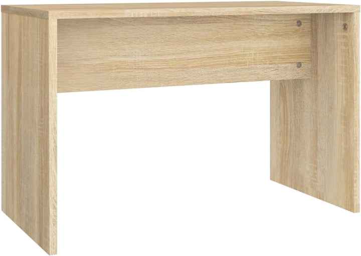 Tidyard Schminkhocker Sitzhocker Fusshocker Sitzbank Fussbank Ottomane Holzwerkstoff Sonoma-Eiche 70