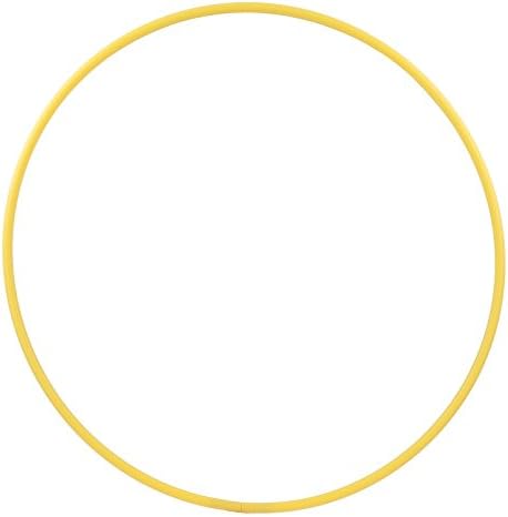 HOOPOMANIA Kinder Hula Hoop Reifen einfarbig [Ø60cm - Ø80cm] Hula Hoop für Kinder bunt Gelb Ø65cm, G