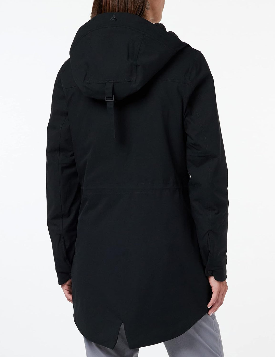 Schöffel Damen Ins. Parka Rotterdam L, wind- und wasserdichter Damen Parka mit verstellbarer Taille,