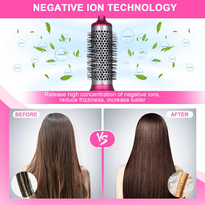 5-in-1-Airstyler, Layhou Grey Red Mixed, Grey Red Mixed