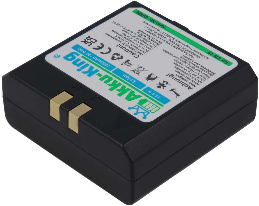 Akku kompatibel mit Godox VB18, VB19 - Li-Ion 2250mAh - für Ving 850 Flash, 860 Flash