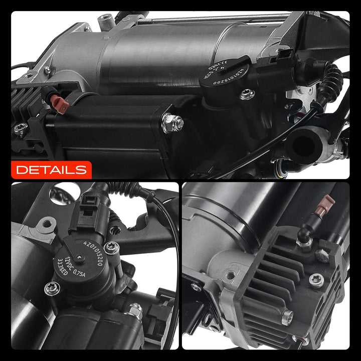 Frankberg Luftfederung Kompressor Kompatibel mit Q7 4LB 3.0L-5.9L 2006-2015 Toua.reg 7LA 7L6 7L7 2.5