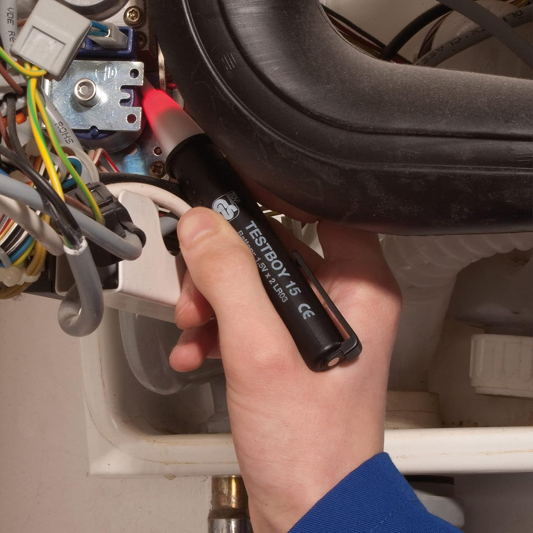 Testboy 15 berührungsloser Magnetfeldtester, optische Anzeige (für elektromagnetische Schalter und V