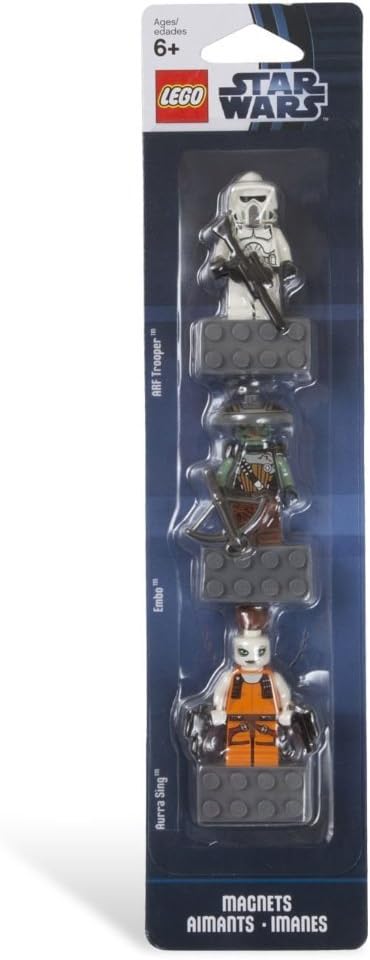 LEGO 853421 Star Wars Magnet Set: ARF Trooper, Embo and Aurra Sing