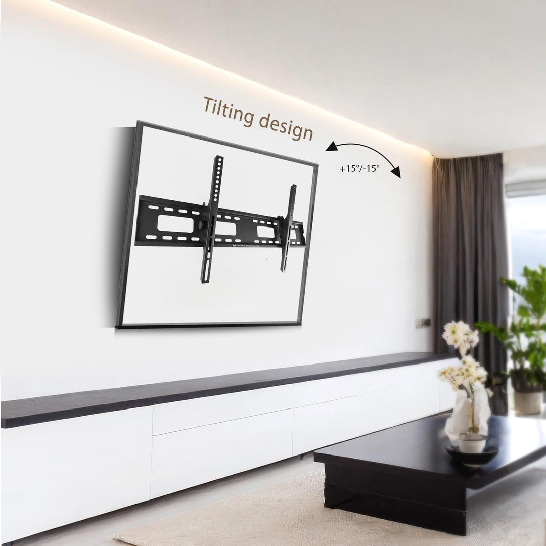 Maclean MC-422 TV Wandhalterung, Universal für 43-100" OLED/QLED/LCD/LED/Plasma Fernseher, max VESA