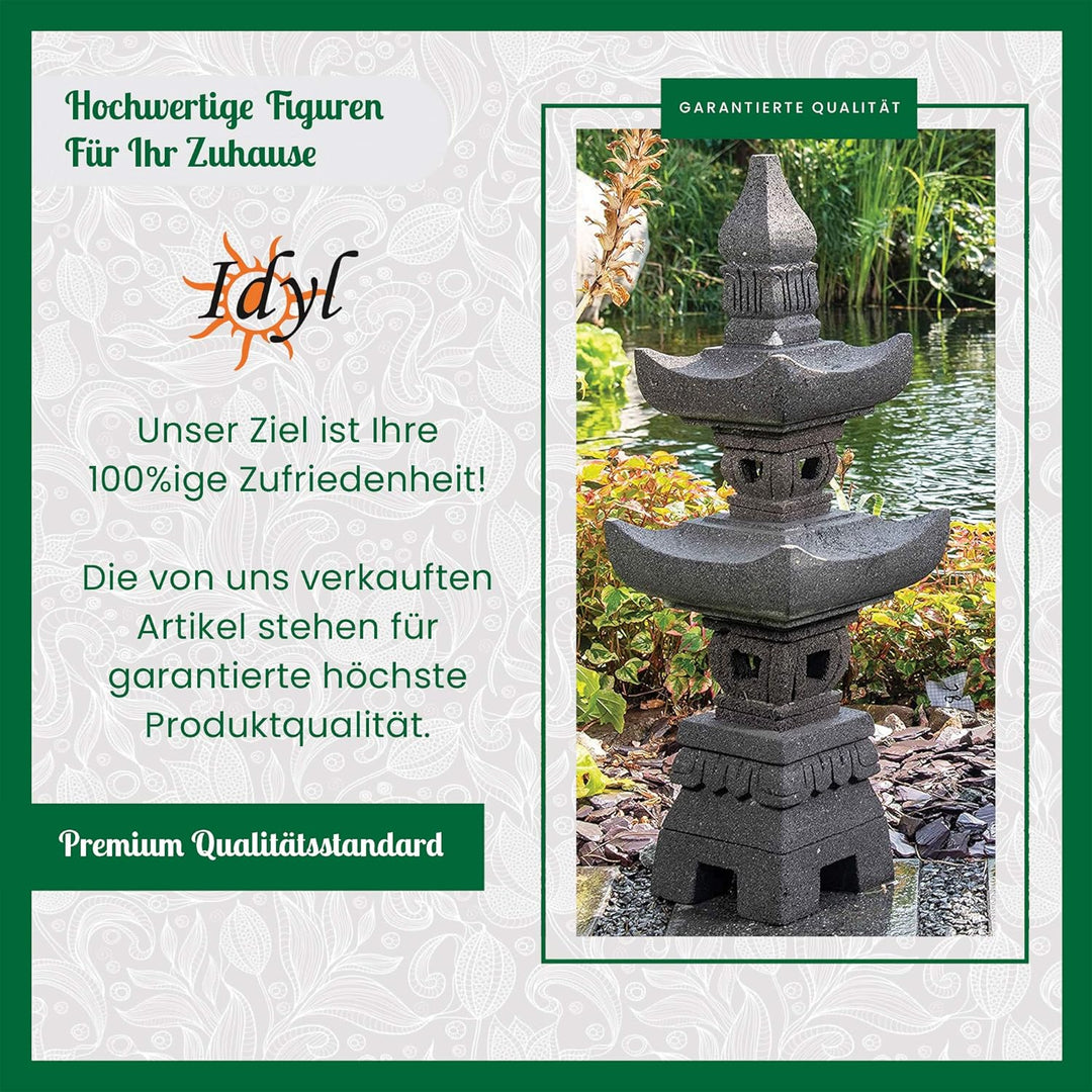 IDYL Bronze-Skulptur Rabe weiblich | 39x17x51 cm | Tierfigur aus Bronze handgefertigt | Gartenskulpt