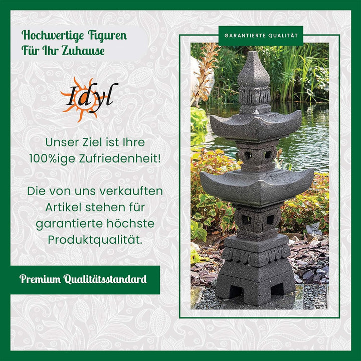 IDYL Bronze-Skulptur Rabe weiblich | 39x17x51 cm | Tierfigur aus Bronze handgefertigt | Gartenskulpt