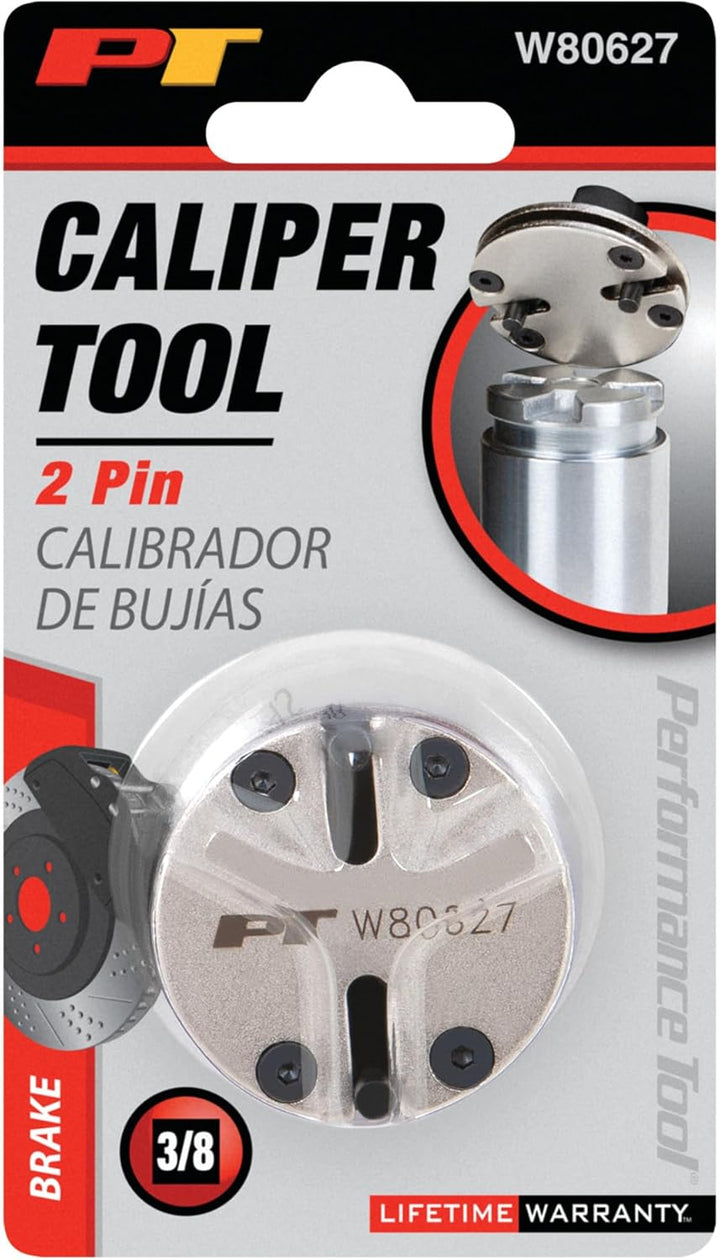 Performance Tool W80627 Messschieber mit 2 Stiften 2 Pin Piston Caliper Tool, 2 Pin Piston Caliper T