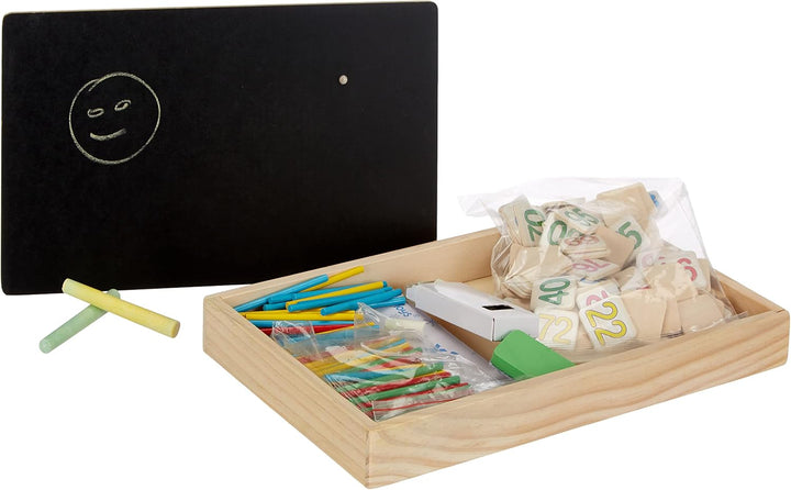Lexibook EDU200 Uhrzeiger Bio Toys Mathematikschule, Aktivitätenbild zum Kennenlernen mit Zahlen und