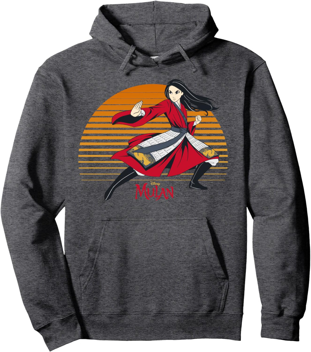 Disney Mulan Live Action Mulan Lined Sunset Portrait Pullover Hoodie