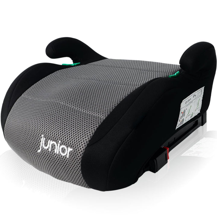 Sitzerhöhung mit ISOFIX Befestigungssystem i-Size Norm Kinder Auto Sitz 125 – 150 cm Körpergrösse EC