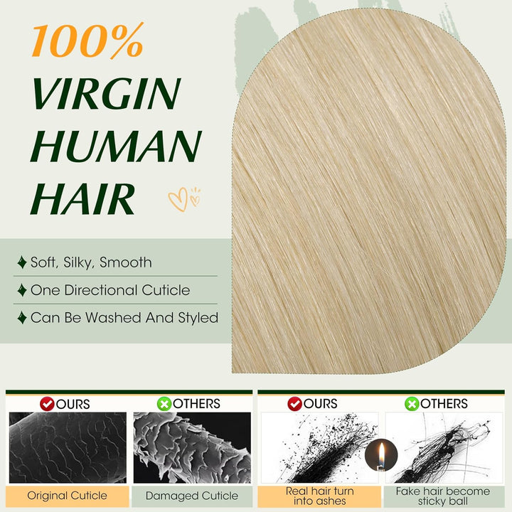 Elailite Echthaar Bündel, Haar Extensions Sew in Bundle Haarverlängerungen, Brasilianisches 100% Men