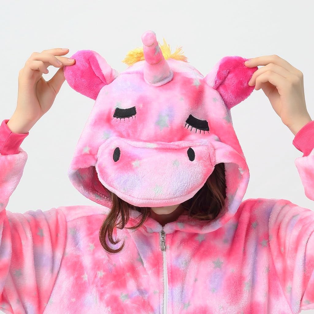Katara 1744 Jumpsuit, UnisexÊ? Erwachsene, Einhorn Pink, Körpergrösse 165-175cm (L) Einhorn Pink Kör