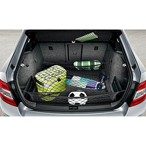 Skoda 5E0017700A Gepäcknetz Gepäckraumnetz Ladungssicherung Ladenetz 3-teilig schwarz