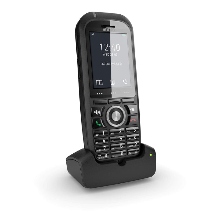 Snom M70 IP DECT Robustes Mobilteil EU / USA, VoIP, SIP, Bluetooth, HD, Alarmschlüssel, Vibration, P