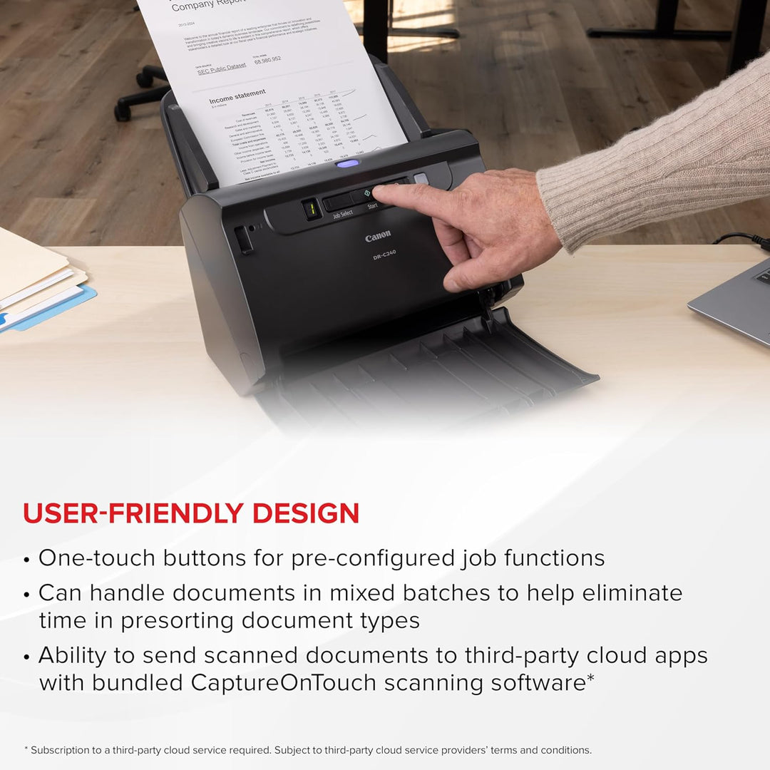 Canon ImageFORMULA DR-C240 Office Dokumentenscanner 0651C002