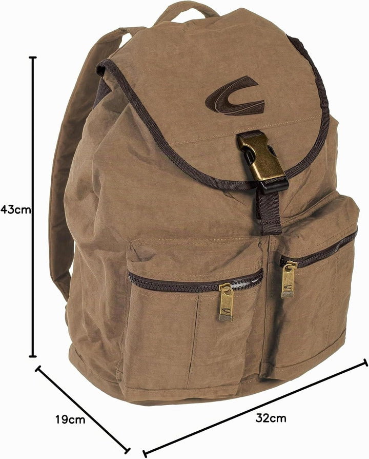 camel active bags Journey Herren Rucksack Backpack, 26 L sand 32 x 19 x 43 Sand, 32 x 19 x 43 Sand