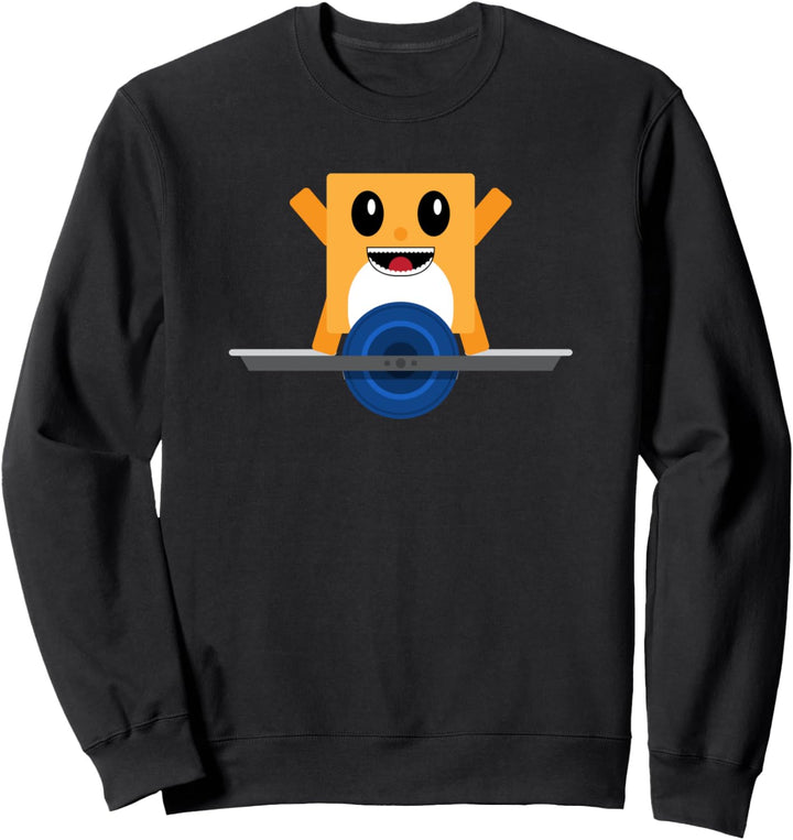 Electric Skateboard Skateboarding One Wheel Rider Sweatshirt