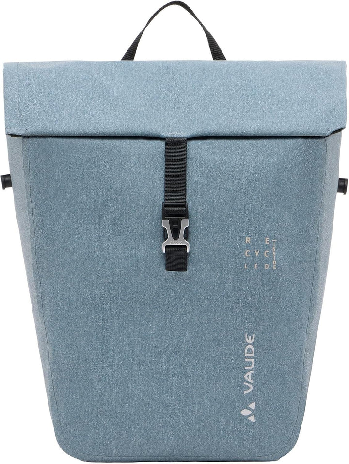 VAUDE Fahrrad Hinterradtasche Recycle Pro Single, 18,5 l Volumen, wasserdicht verschweisst, Made in