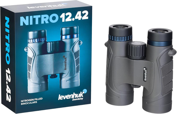 Levenhuk Nitro 12x42 Leistungsstarkes Feldfernglas für Erwachsene, 12x42