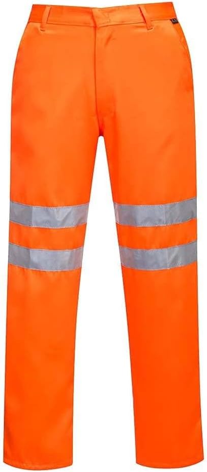 Portwest Warnschutz-Hose aus Polyester-Baumwolle RIS, Grösse: 5XL, Farbe: Orange, RT45ORR5XL 5XL Ora