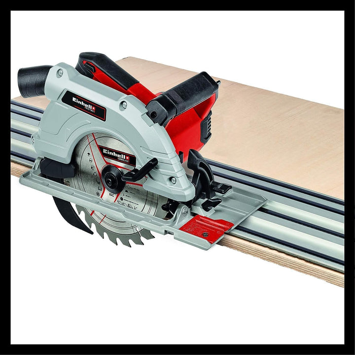 Einhell Handkreissäge TE-CS 190/1 (1.500 W, 5.500 min-1, werkzeuglose Einstellung, grosser Griffbüge