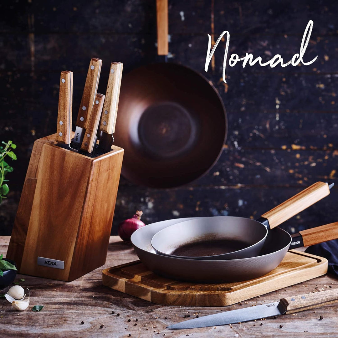 Beka 13977244 Nomad 24 cm Bratpfanne, Stahl, 24 cm