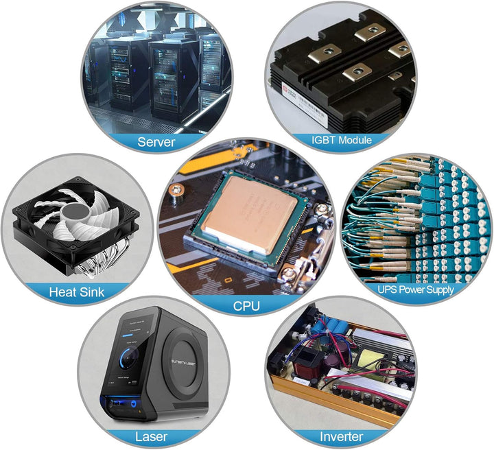 HY-510(100Gramm)> 1.9 W/m.K-CPU Wärmeleitpaste PC kühlpaste Leitpaste Thermal Paste für CPU GPU PC.,