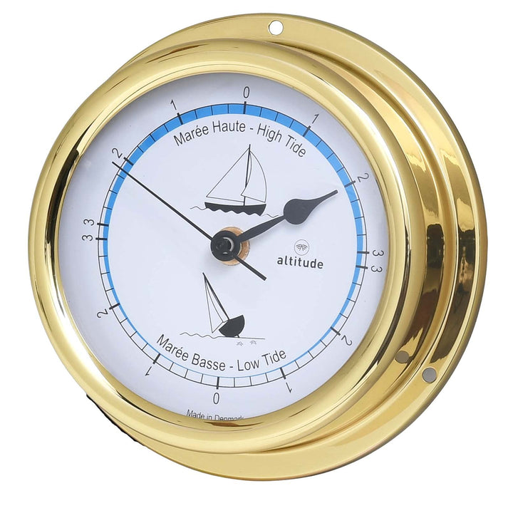 Delite 866im Altitude Schiffsuhr Tidenuhr Messing B x H: 150 mm x 42 mm