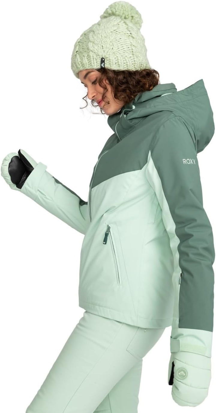 Roxy Damen Free Jet Block Jk Windjacke (1er Pack) S Dark Forest, S Dark Forest