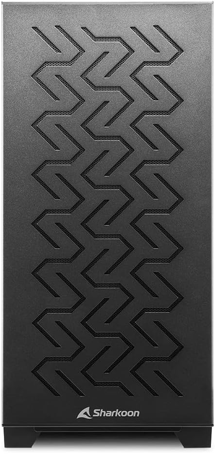 Sharkoon MS-Z1000 Black, Micro-ATX PC Gehäuse Schwarz