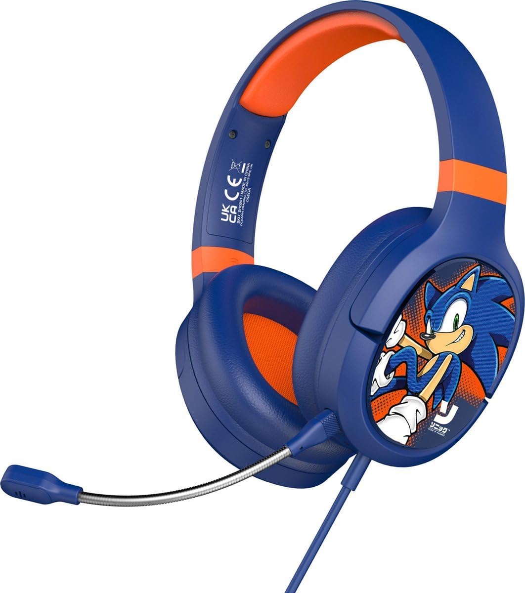 OTL Technologies SH0901 Sonic The Hedgehog Pro G1 Wired Gaming Headphones